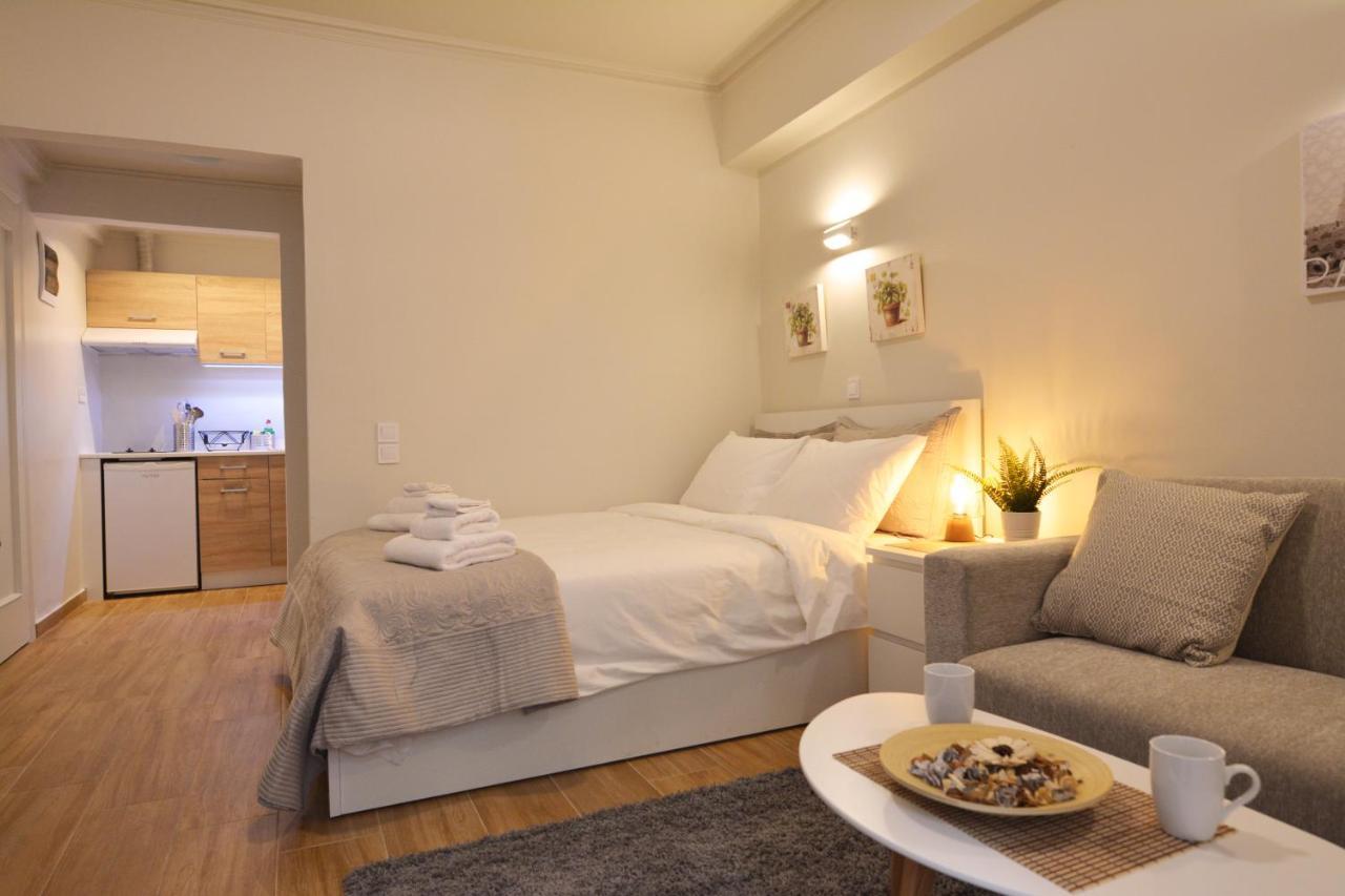 Studio Posh with garden in Kolonaki Athena Bagian luar foto